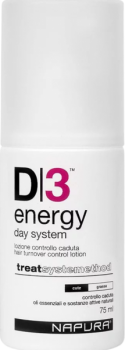 Napura D3 Energy Day System (Несмываемый ежедневный лосьон против выпадения), 75 мл