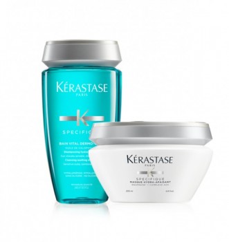 Kerastase Specifique Dermo-Calm Vital + Hydra Apaisant (Набор для чувствительной кожи головы)