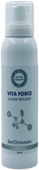 Jeu'Demeure VITA FORCE Clean Mousse (Витаминный очищающий мусс для всех типов кожи), 200 мл