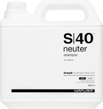 Napura S40 Neuter Shampoo (Технический шампунь для всех типов волос), 4000 мл