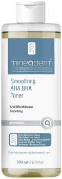 Mineaderm Smoothing AHA BHA Toner (Разглаживающий тоник с AHA и BHA кислотами), 200 мл
