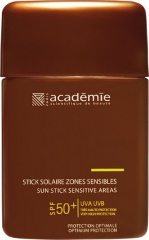 Academie Sun Stick Sensitive Areas SPF 50+ (Солнцезащитный стик для лица и чувствительных зон SPF 50+), 10 гр