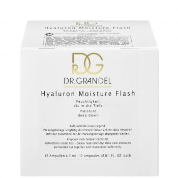 Dr.Grandel Hyaluron Moisture Flash (Концентрат с гиалуроном «Мгновенное увлажнение»), 3 шт x 3 мл