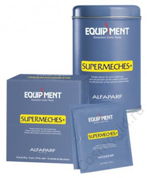ALFAPARF Порошок для осветления волос в пакетиках EQ-SUPERMECHES, 12*50г