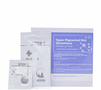 V45 Hyper-pigmented Skin Glutathione Modeling Mask (Осветляющая гидрогелевая маска)