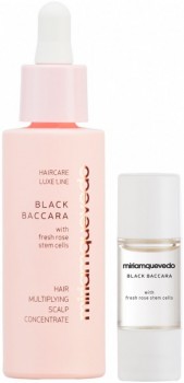 Miriamquevedo Black Baccara Hair Multiplying Scalp Concentrate + Pre-Treatment Exfoliator (Подготовительный набор для кожи головы Омолаживающий концентрат + эксфолиант)