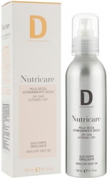 Dermophisiologique Nutricare Dry Skin Emollient Body Oil (Смягчающее масло для тела), 150 мл