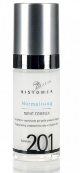 Histomer Formula 201 Normalising Night Complex (Нормализующий ночной комплекс для жирной кожи), 30 мл