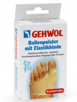 Gehwol Ballenpolster Mit Elastikbinde (Защитная накладка на большой палец из гель-полимера и эластичной ткани)
