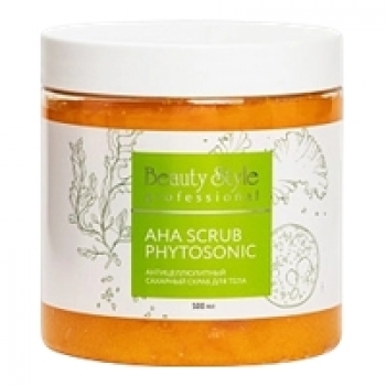 Beauty Style AHA Scrub Phytosoniс (Антицеллюлитный сахарный скраб для тела), 500 мл