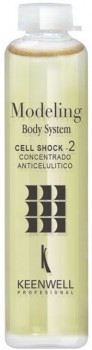 Keenwell Modeling Body System CELL SHOCK-2 (Антицеллюлитный концентрат-2), 10 шт x 15 мл