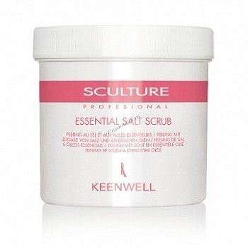 Keenwell Sculture professional essential salt scrub (Солевой скраб с эфирными маслами), 500 мл.