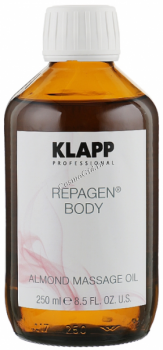Klapp Repagen Body Almond massage oil (Миндальное массажное масло), 250 мл