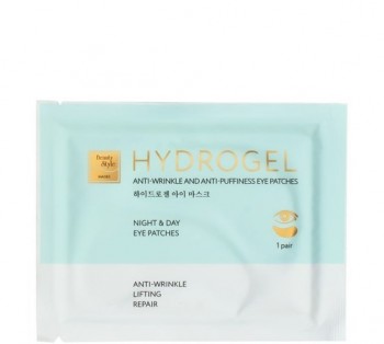 Beauty Style Hydrogel Anti-wrinkle and Anti-puffiness Eye Patches (Гидрогелевые патчи для глаз от отеков и морщин), 5 шт