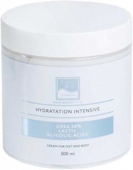 Beauty Style Hydratation Intensive (Смягчающий крем для ног и тела, с Urea 20%, кислотами молочной и гликолевой), 500 мл