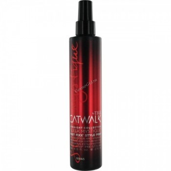 Tigi Catwalk sleek mystique fast fixx style prep (Спрей-вуаль для увлажнения и разглаживания волос), 270 мл.