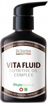 Dr.Sorbie Vita Fluid Nutritive Oil Complex (Комплекс масел питательный для сухих, тонких и нормальных волос), 150 мл