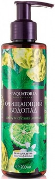 Spaquatoria Очищающий водопад «Юдзу и свежая мята», 200 мл