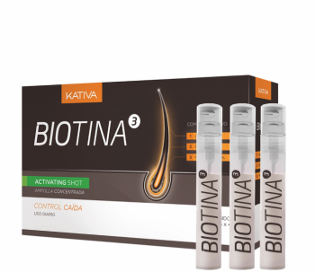 Kativa Biotina (Концентрат против выпадения волос с биотином), 12 шт x 4 мл