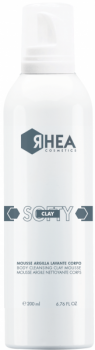 RHEA Cosmetics SoftyClay Body Cleansing Clay Mousse (Мусс для душа на основе глины), 200 мл