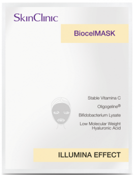 Skin Clinic Biocelmask Illumina Effect (Биоцеллюлозная маска «Сияние»), 20 мл
