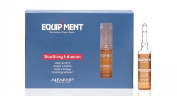 Alfaparf Eq soothing infusion (Питательный и защитный экстракт для волос), 12 шт по 13 мл.