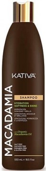 Kativa Macadamia (Интенсивно увлажняющий шампунь для нормальных и поврежденных волос), 250 мл