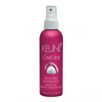 Keune care line «Keratin curl» curl boost spray renforcateur (Спрей Кэе лайн уход «Кератиновый локон»), 200 мл