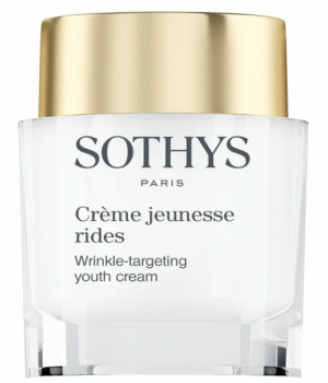 Sothys Wrinkle-Targeting Youth Cream (Крем для коррекции морщин с глубоким регенерирующим действием, с защитой коллагена от гликации), 50 мл