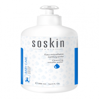 Soskin Baby Care Cleansing micelle water (Детская мицеллярная вода для лица и тела)
