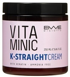 Emmediciotto Vitaminic K-Straight Cream (Выпрямляющий крем), 250 мл