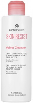 Cantabria Labs SKIN RESIST Velvet Cleanser (Мягкий очищающий гель и демакияж для лица и глаз), 200 мл