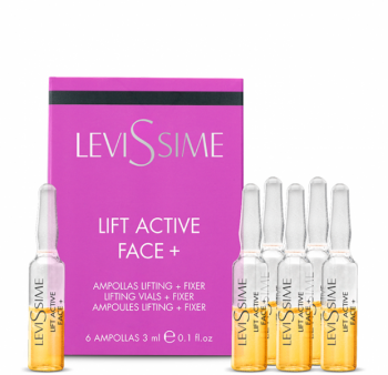 LeviSsime Lift Active Face + (Фиксирующие лифтинг-ампулы), 6 шт x 3 мл