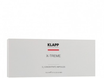 Klapp X-Treme О2 Ampoules (Кислородные ампулы), 10 шт x 2 мл