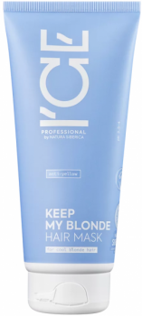 ICE Professional Keep My Blonde Mask anti-yellow (Тонирующая маска для светлых волос)