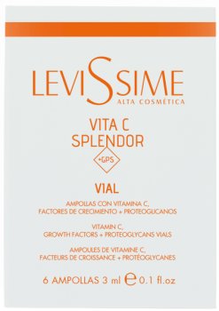 LeviSsime Vita C Vials + GPS (Комплекс с витамином С и протеогликанами), 6 шт x 3 мл