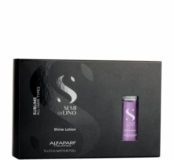 Alfaparf Sublime Shine Lotion (Лосьон для всех типов волос, придающий блеск), 12 шт х 13 мл