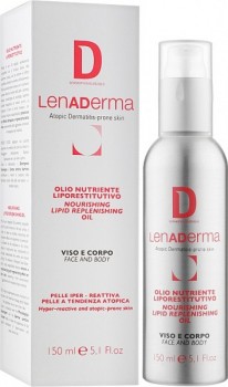 Dermophisiologique Lenaderma Nourishing Lipid Replenishing Oil (Питательное восстанавливающее масло), 150 мл