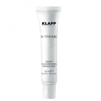 Klapp X-Treme Deep cleansing massage (Массажный пилинг), 10 шт x 10 мл