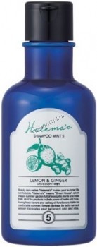Demi Halemao Shampoo Mint 5 (Арома-шампунь с охлаждающим эффектом (5 звезд) и ароматом лимона и имбиря)