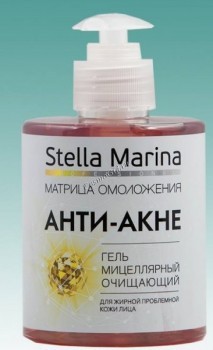 Stella Marina Гель мицеллярный очищающий «Анти-акне», 300 мл