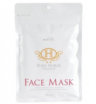 La Mente Fair Lady Pure Horse Placenta Face Mask (Восстанавливающая плацентарная маска), 7 шт.