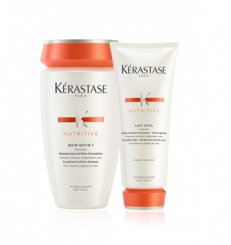 Kerastase Nutritive Satin №1 + Vital (Набор для нормальных и сухих волос)