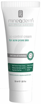 Mineaderm Ac-Control Cream (Крем увлажняющий регулирующий для ухода за кожей склонной к акне), 50 мл
