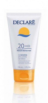Declare sun Anti-wrinkle sun lotion spf-20 (Солнцезащитный лосьон с омолаживающим эффектом, spf-20), 150 мл
