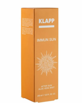 Immun Sun After Sun Aloe Vera Mist Spray (Успокаивающий спрей после загара с алое вера), 200 мл