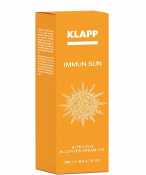 Immun Sun After Sun Aloe Vera Cream (Успокаивающий крем после загара с алое вера), 200 мл