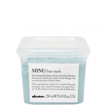 Davines Essential Haircare New Minu hair mask (Восстанавливающая маска для окрашенных волос)