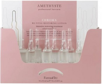 Farmavita Amethyste Chroma Re-Vital Restoring Lotion (Лосьон интенсивный восстанавливающий для окрашенных волос), 10 шт x 10 мл