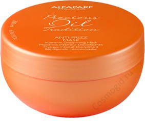 ALFAPARF Разглаживающая маска PRECIOUS OIL TRADITION ANTI-FRIZZ MASK, 200 мл